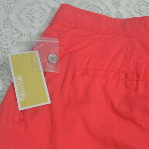 MICHAEL Michael Kors Womens Cotton Shorts Size 4 New with Tags - Picture 4 of 4
